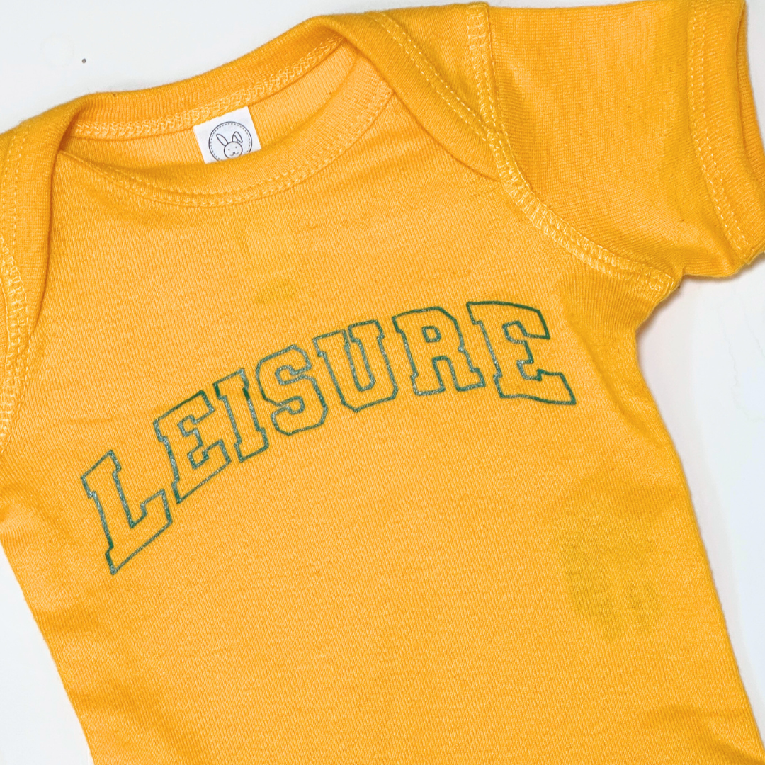 LEISURE ONESIE - GOLD