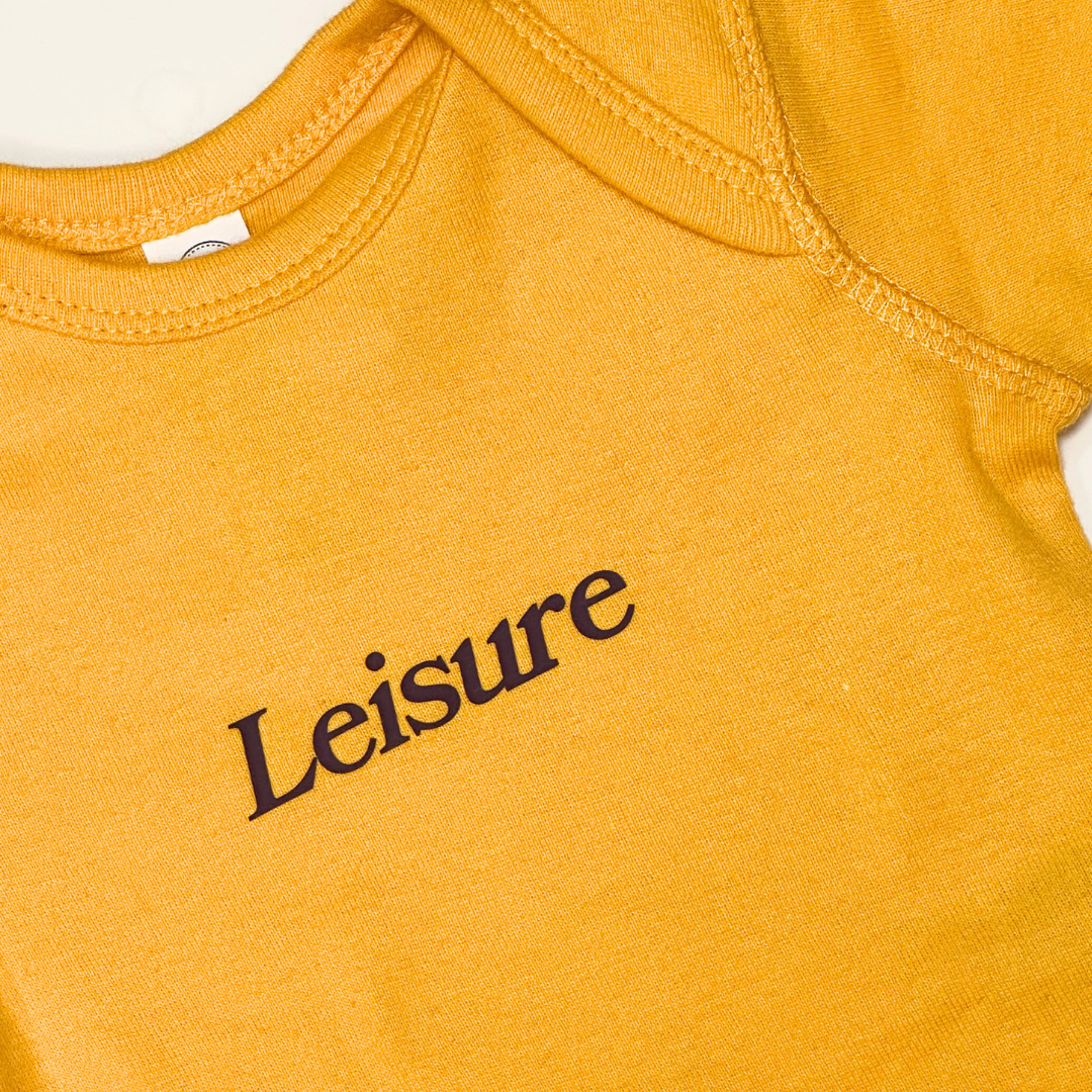 LEISURE ONESIE - GOLD