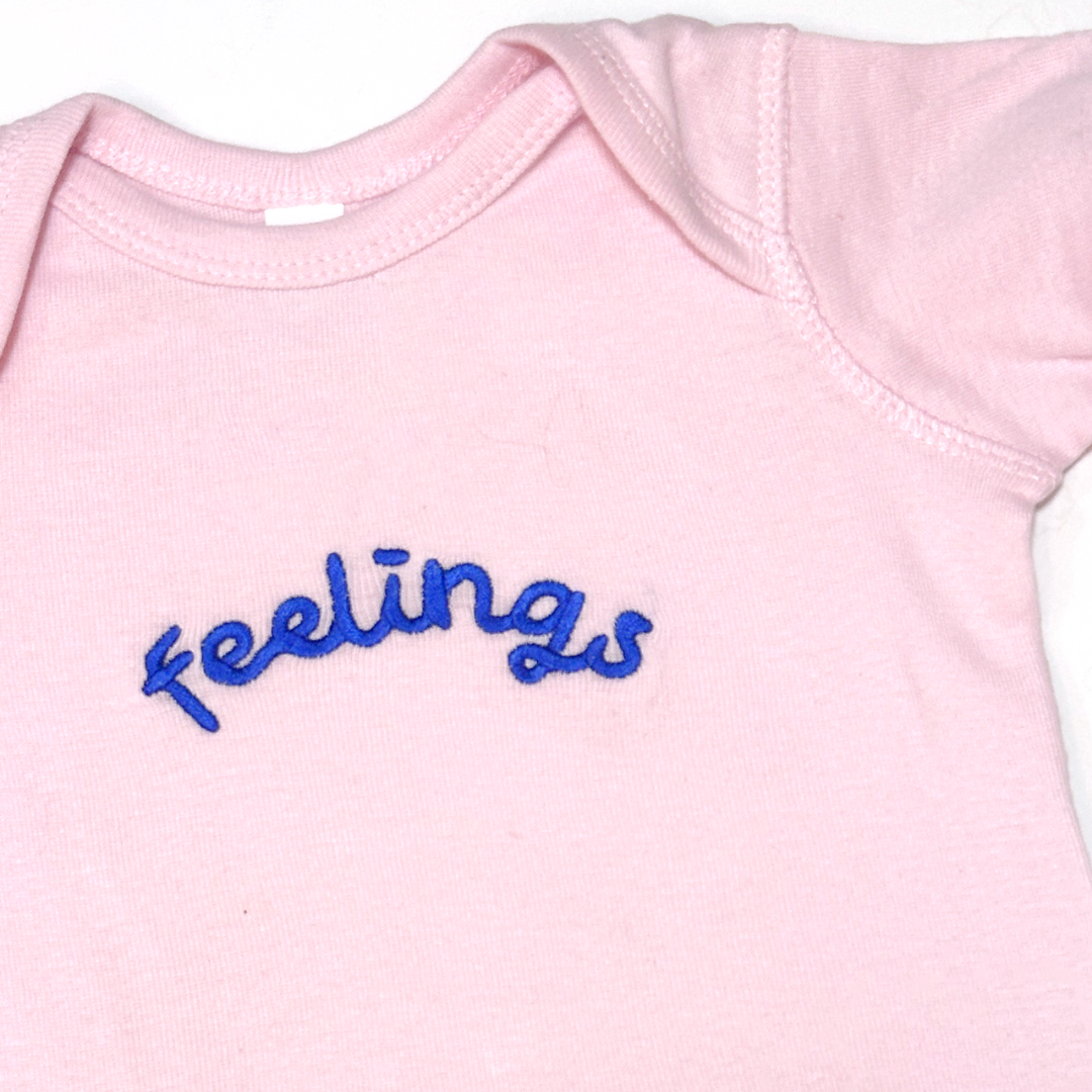 FEELINGS ONESIE - PINK