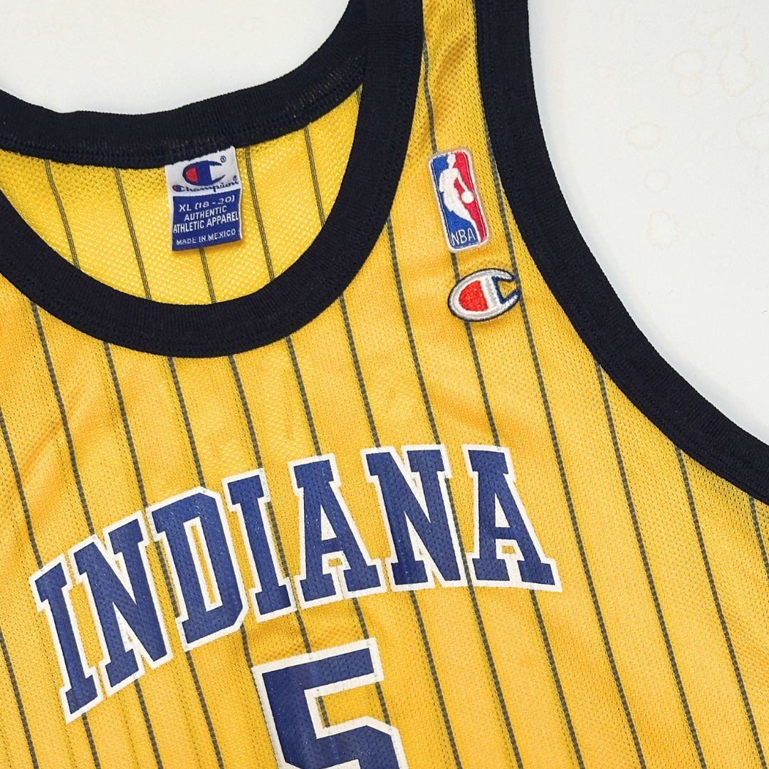 VINTAGE JALEN ROSE INDIANA PACERS JERSEY