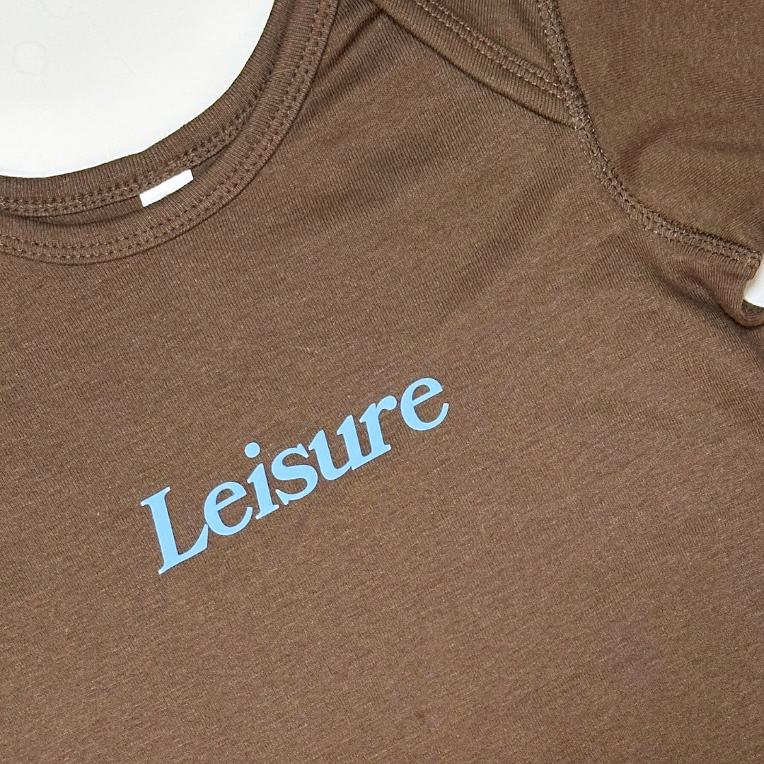 LEISURE ONESIE - BROWN