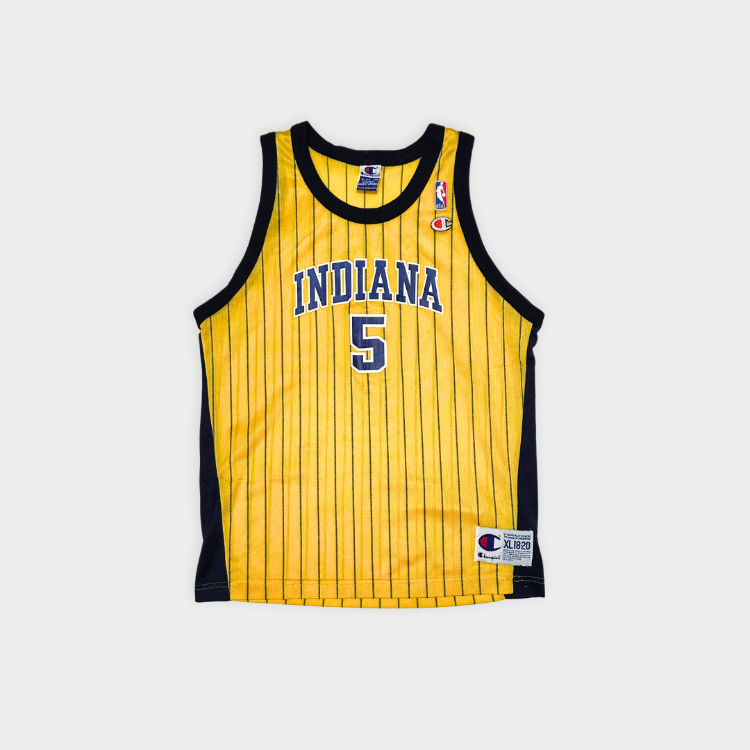 VINTAGE JALEN ROSE INDIANA PACERS JERSEY