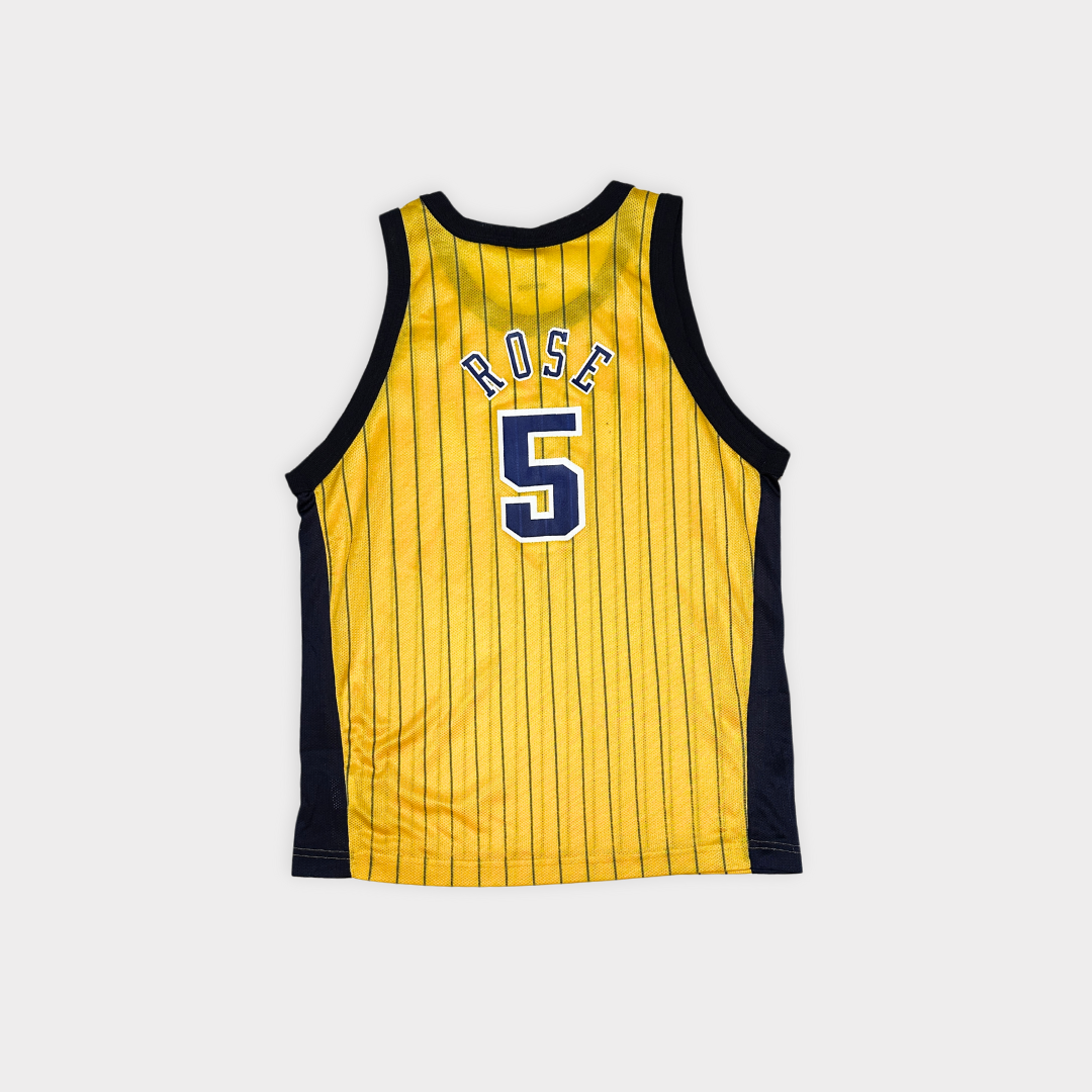 VINTAGE JALEN ROSE INDIANA PACERS JERSEY