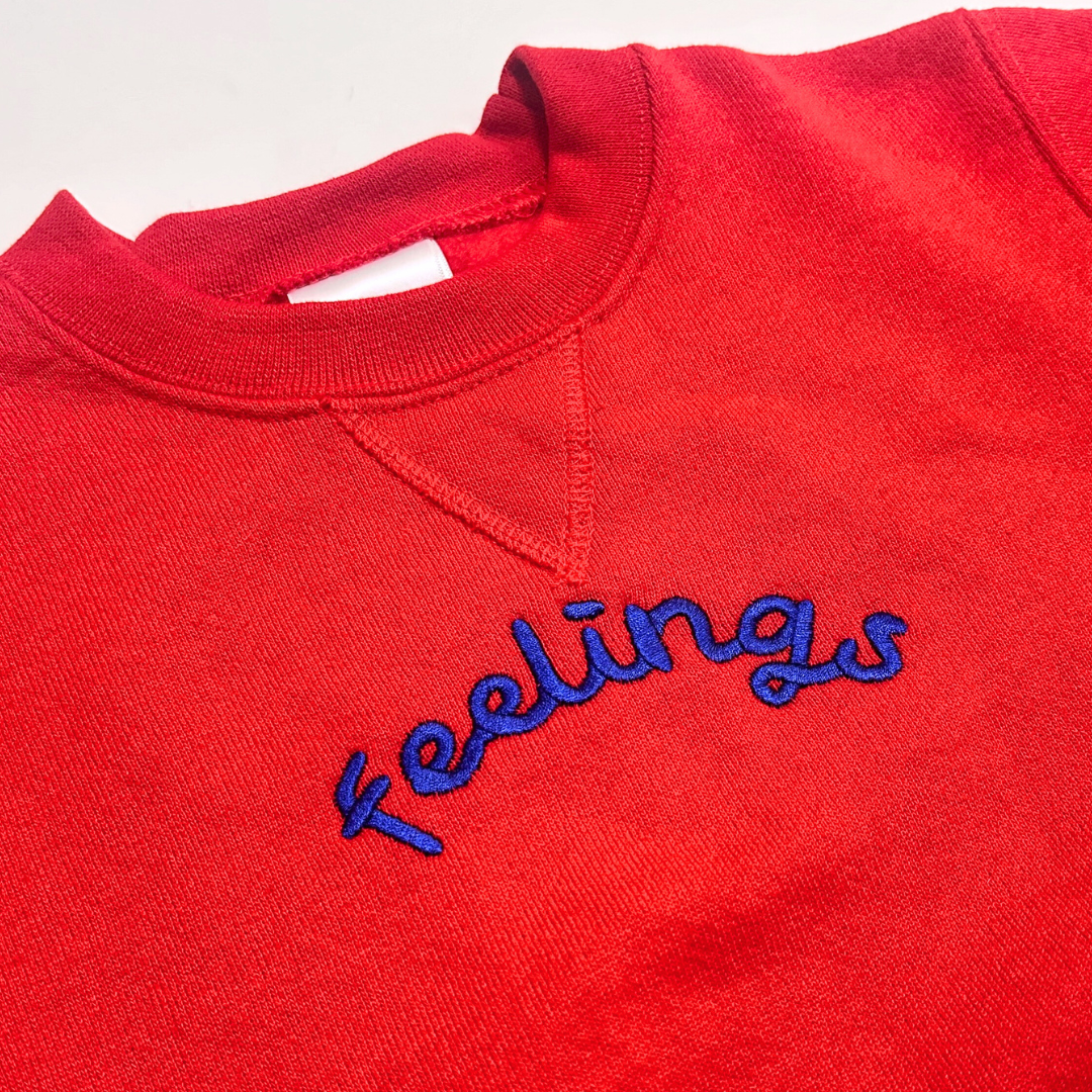 FEELINGS CREWNECK SWEATSHIRT