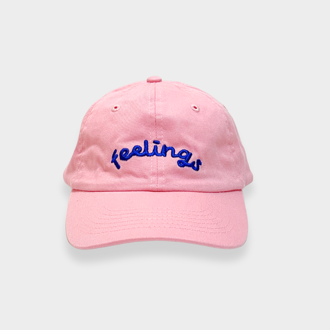FEELINGS DAD HAT - YOUTH PINK