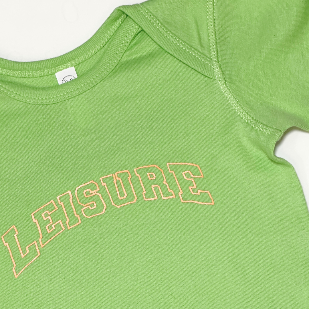 LEISURE ONESIE - LIME