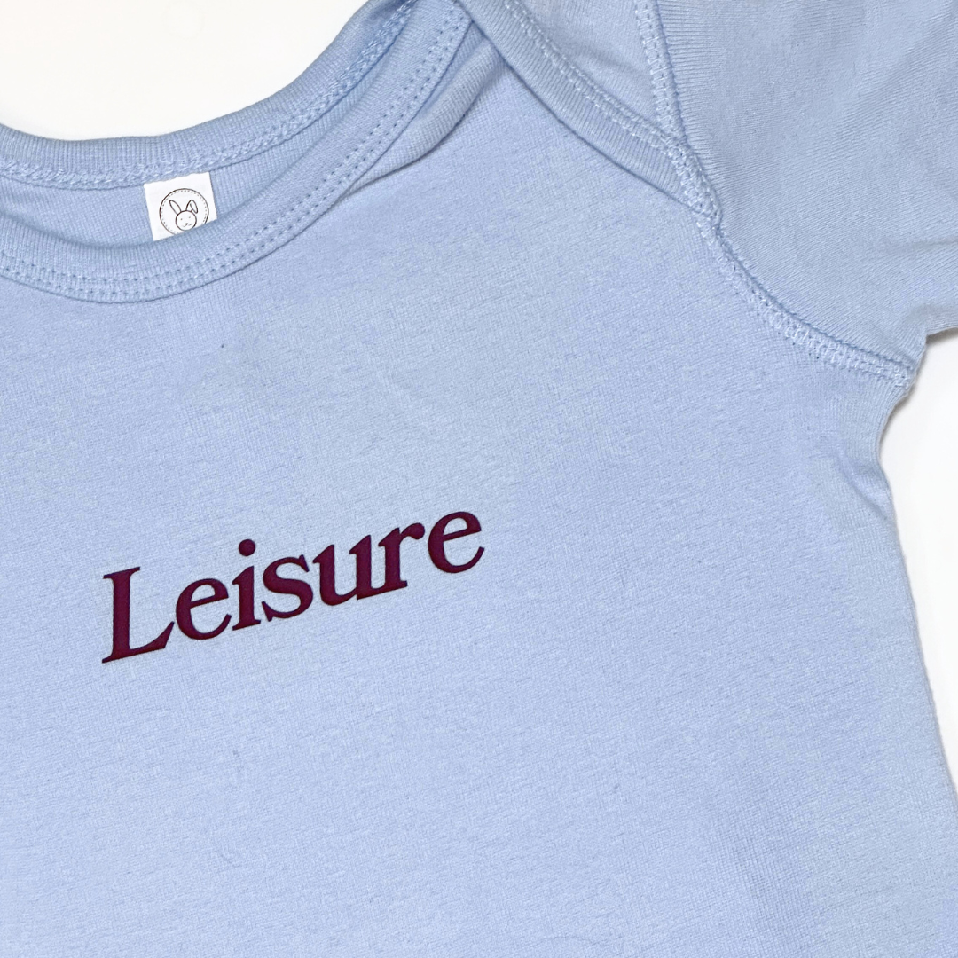 LEISURE ONESIE - BABY BLUE