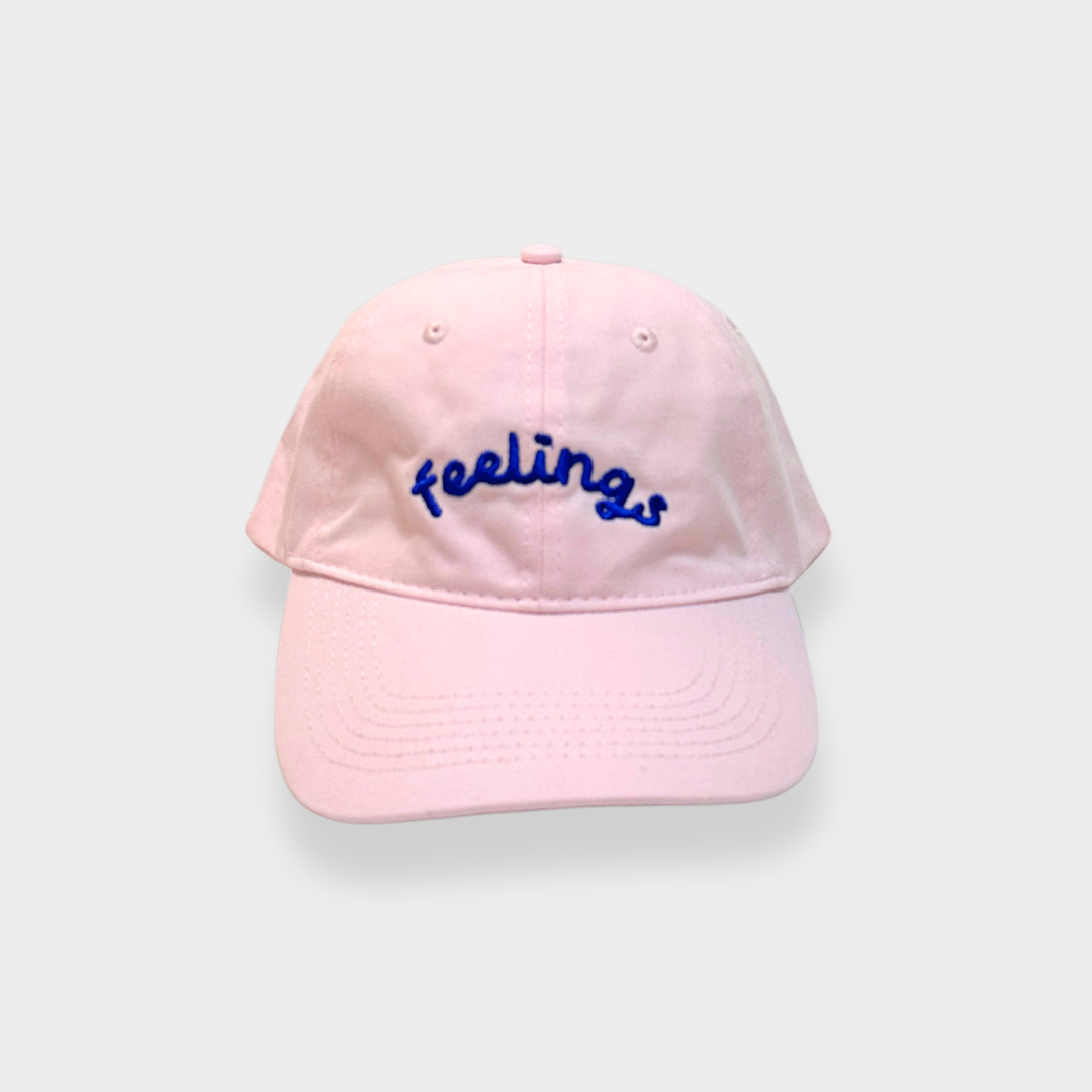 FEELINGS DAD HAT - ADULT PINK