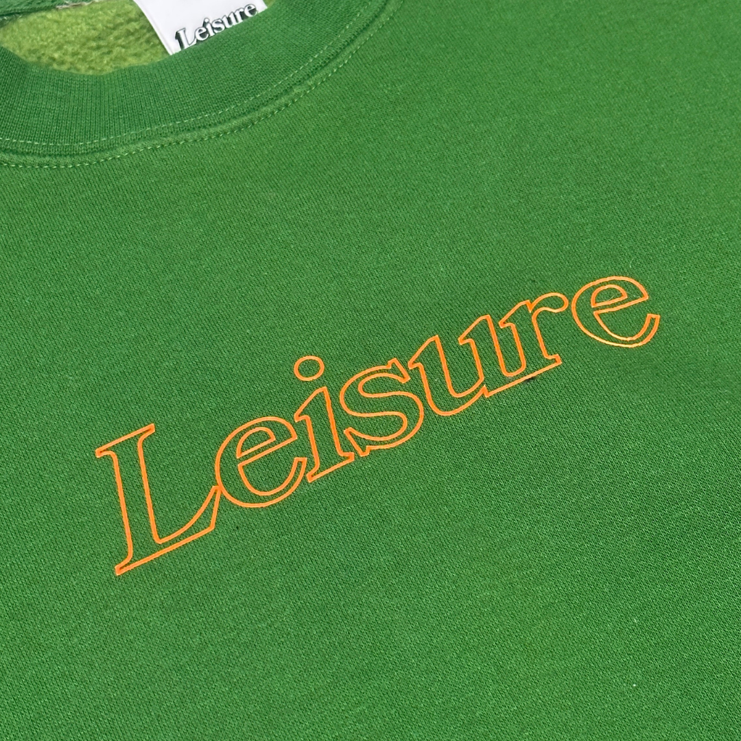 LEISURE CREWNECK - GREEN