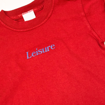 LEISURE LONG SLEEVE TEE - BRICK