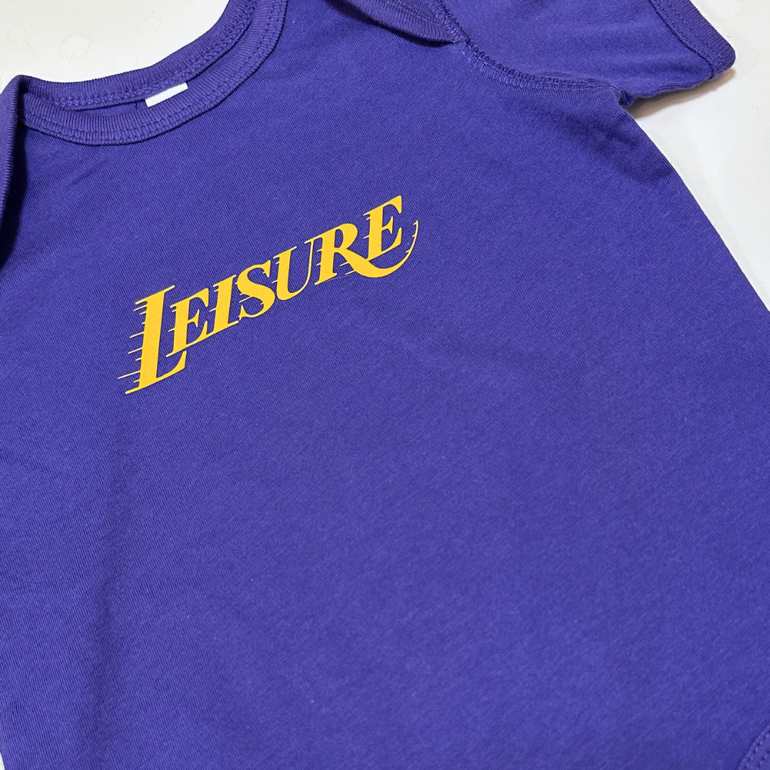 LEISURE LAKERS ONESIE - PURPLE