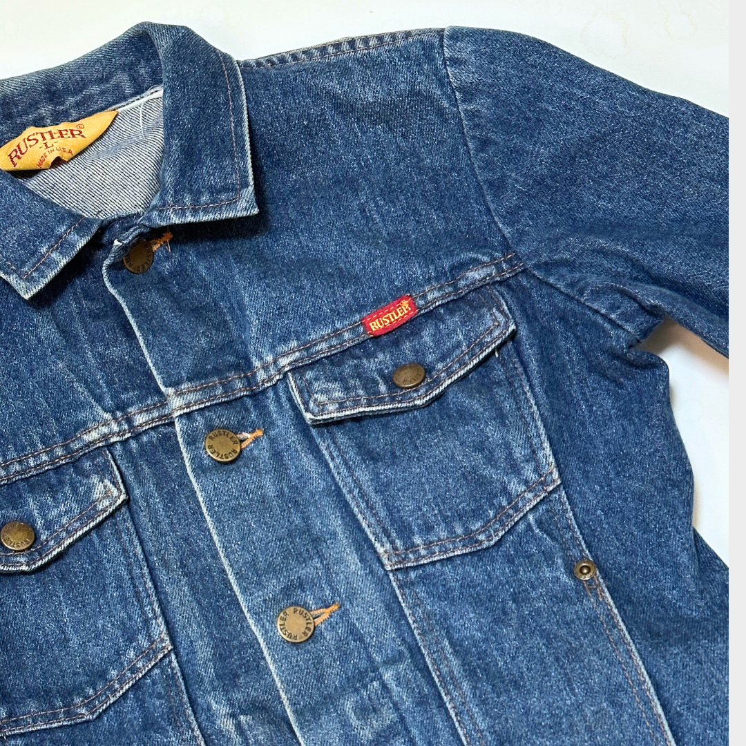 VINTAGE RUSTLER DENIM JACKET