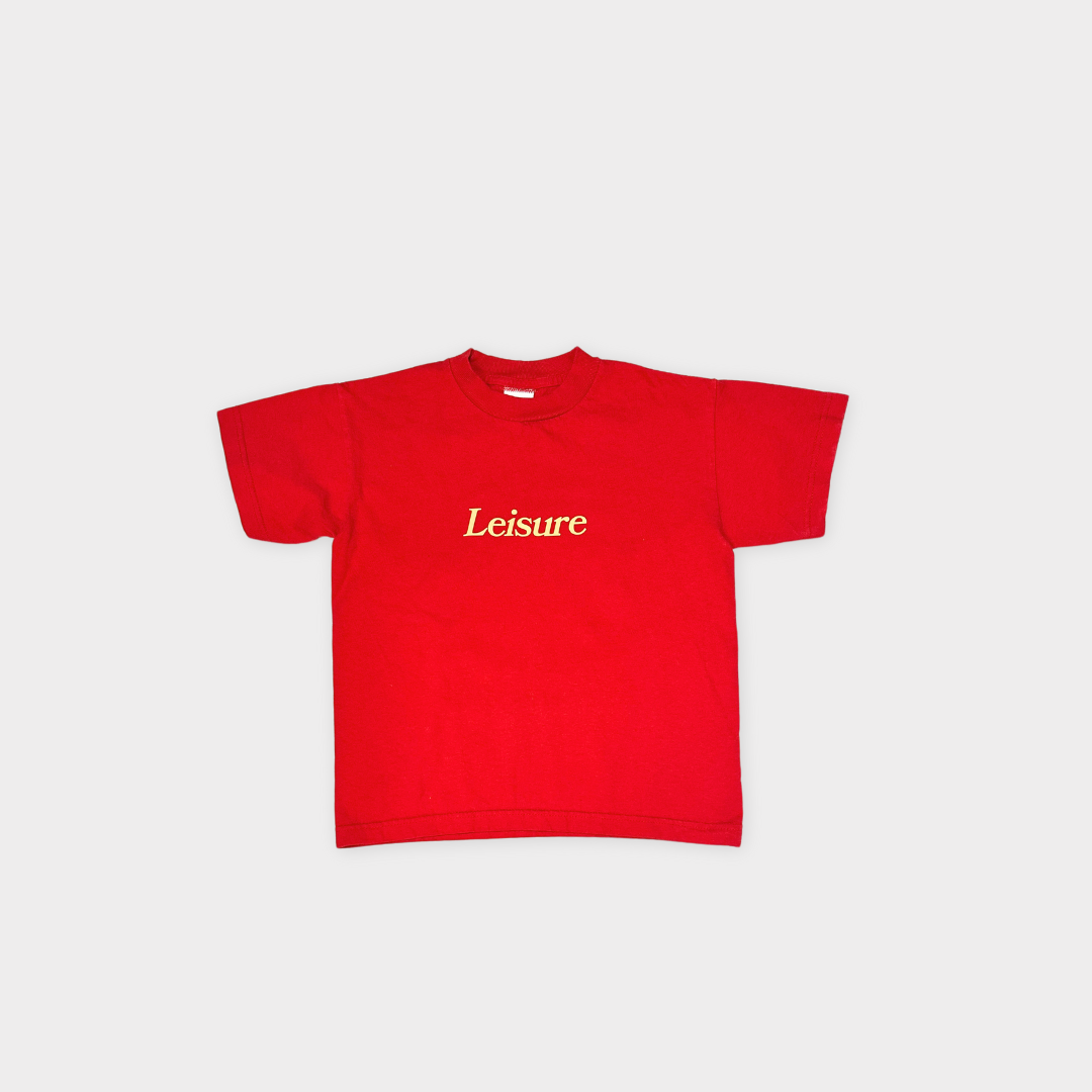 LEISURE TEE - RED