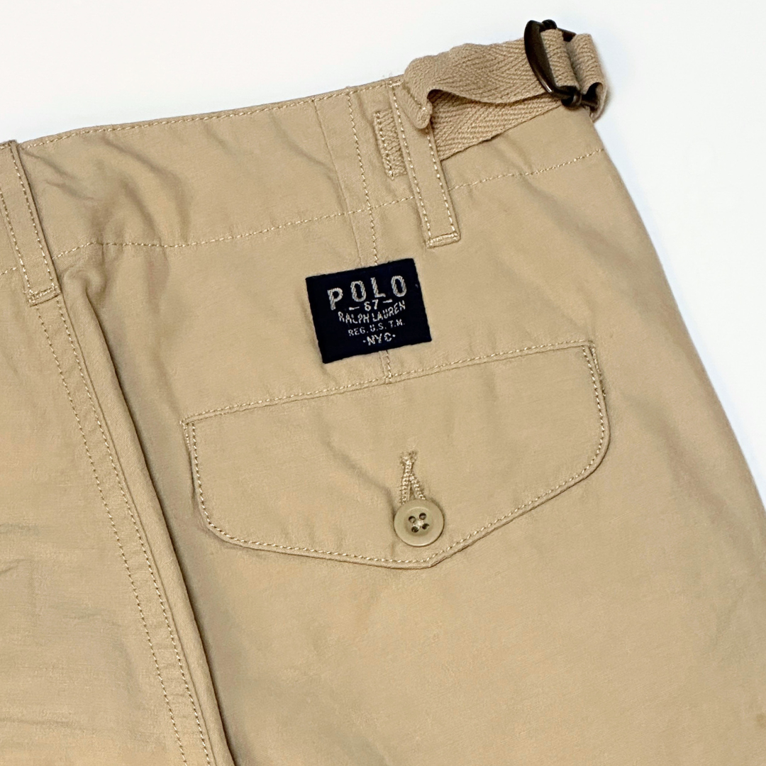 VINTAGE POLO ADJUSTABLE WAIST KHAKIS