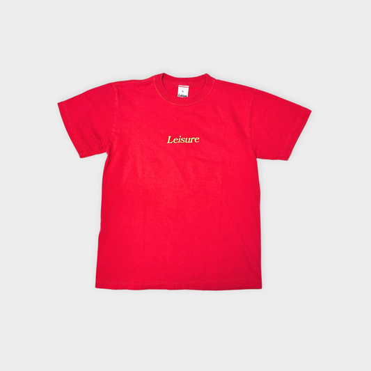 LEISURE TEE - RED