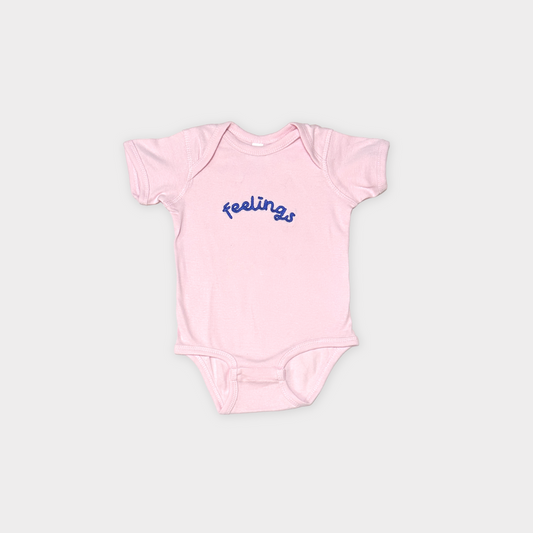 FEELINGS ONESIE - PINK