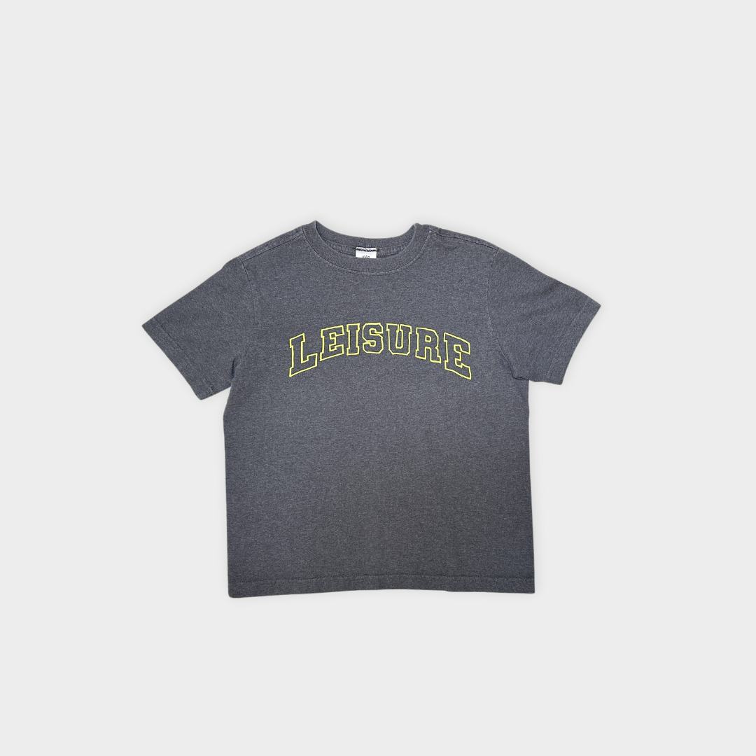 LEISURE TEE - DARK GRAY