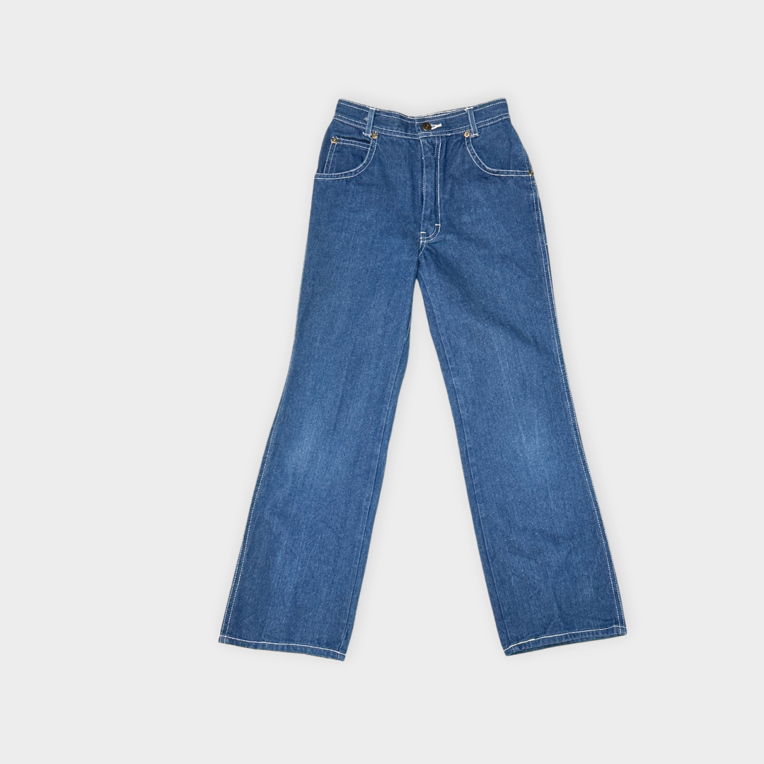 VINTAGE HIGH WAIST BOOTCUT JEANS