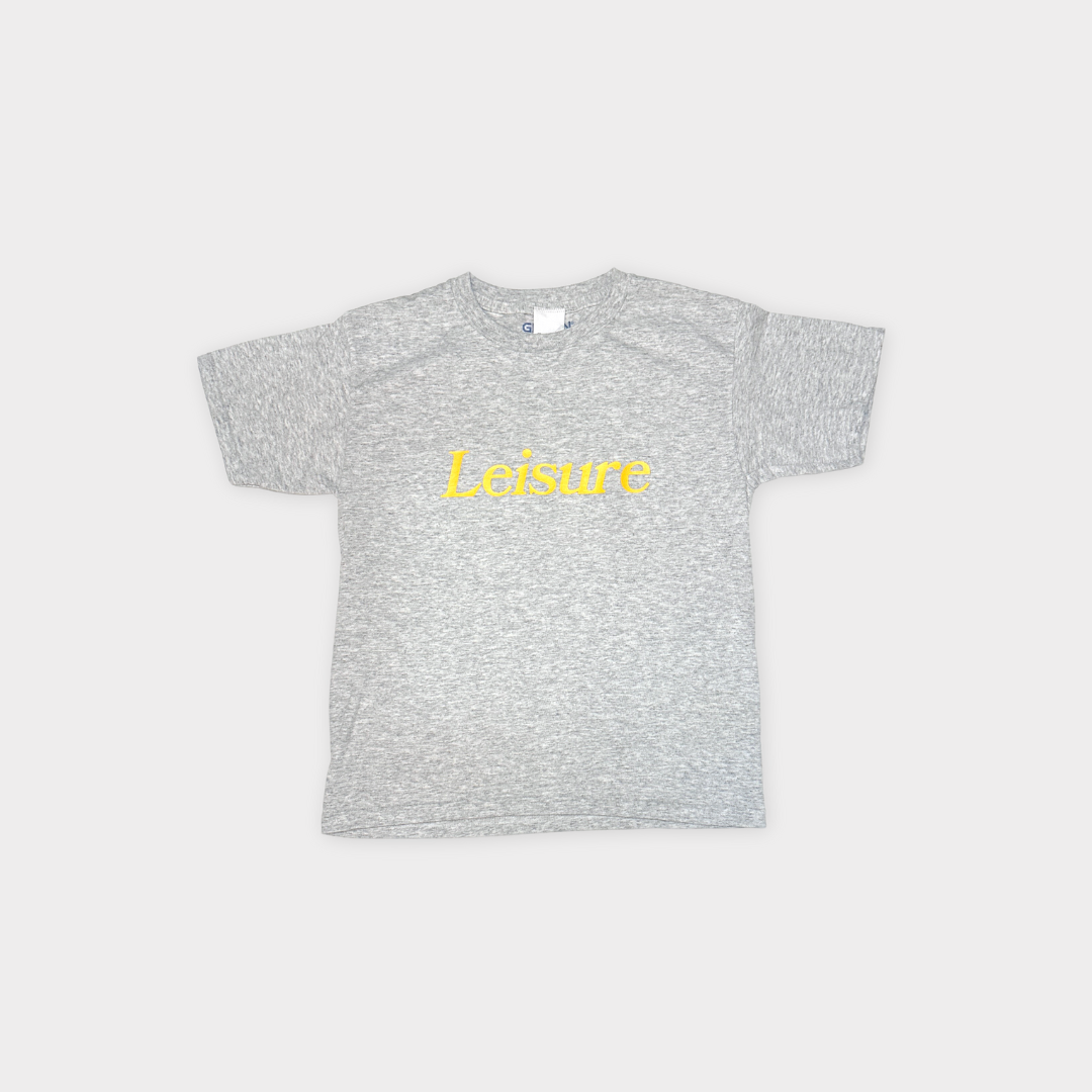 LEISURE TEE - GRAY