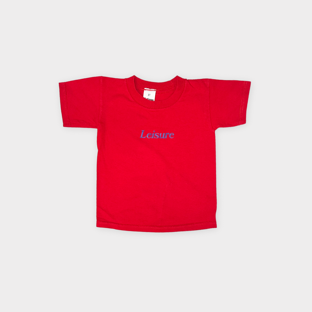 LEISURE TEE - RED