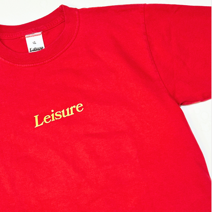 LEISURE TEE - RED