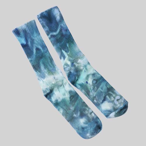 Adult Socks, Blue Lagoon