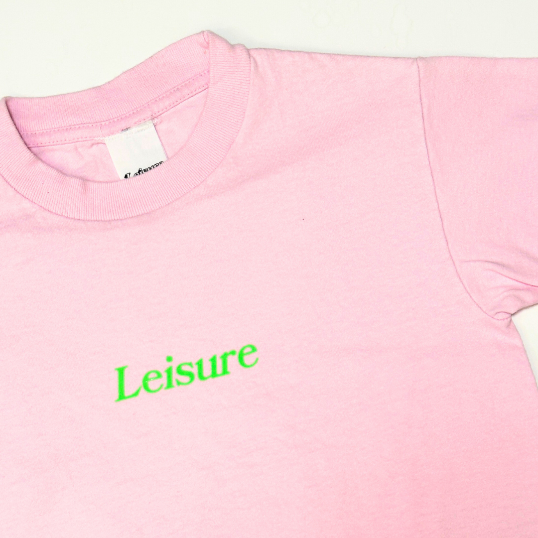 LEISURE TEE - LIGHT PINK