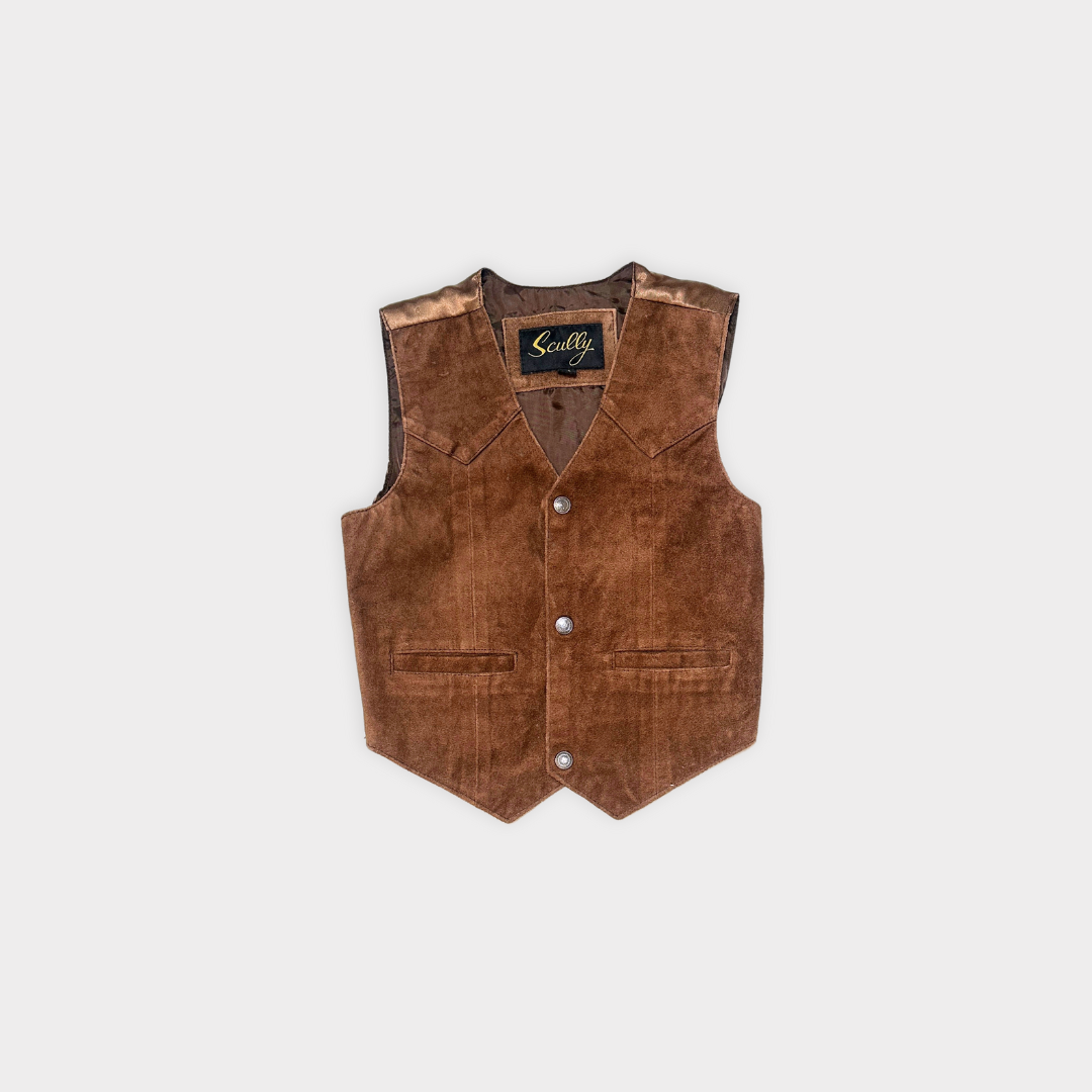 VINTAGE SUEDE VEST