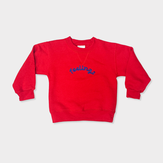 FEELINGS CREWNECK SWEATSHIRT