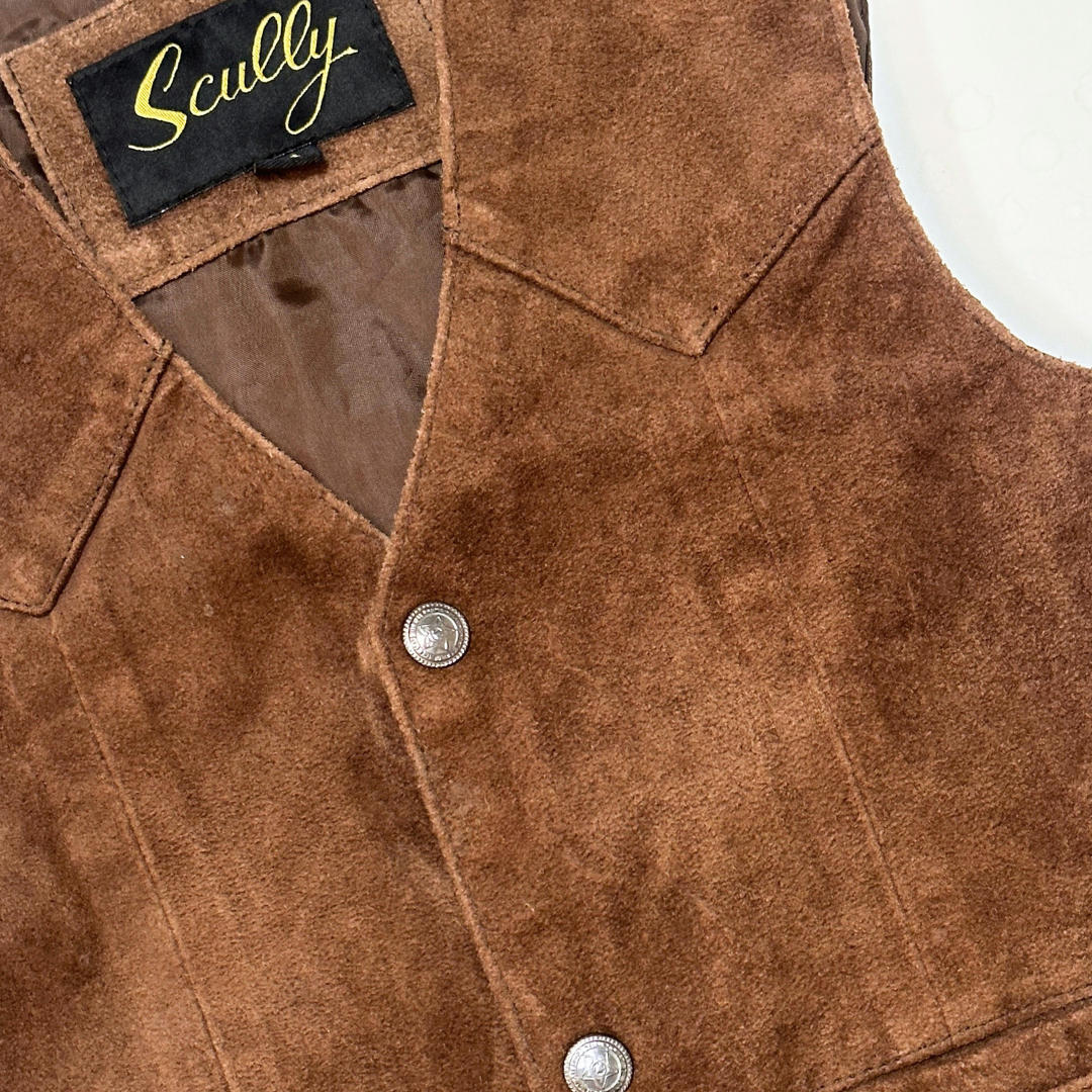 VINTAGE SUEDE VEST