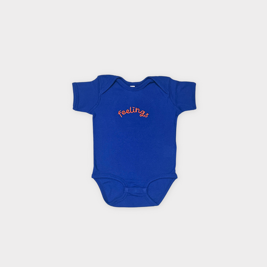 FEELINGS ONESIE - BLUE