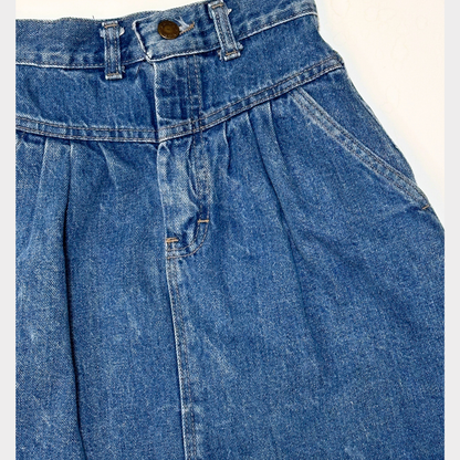 VINTAGE BRITANNIA JEANS DENIM SKIRT