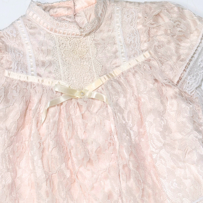 VINTAGE LACE BABYDOLL DRESS