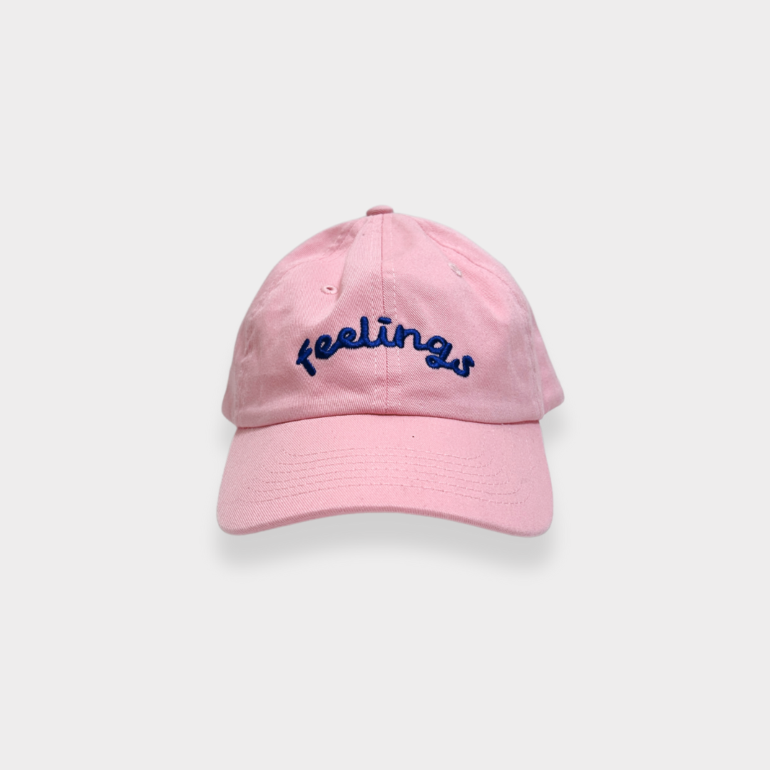 FEELINGS DAD HAT - YOUTH PINK