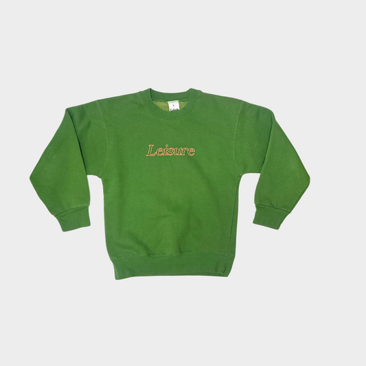 LEISURE CREWNECK - GREEN