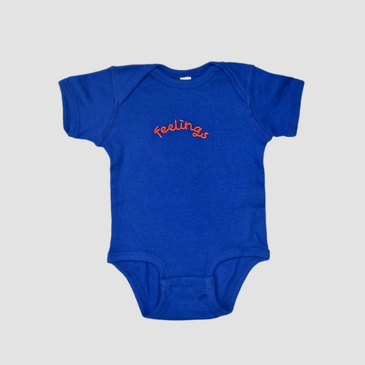 FEELINGS ONESIE - BLUE