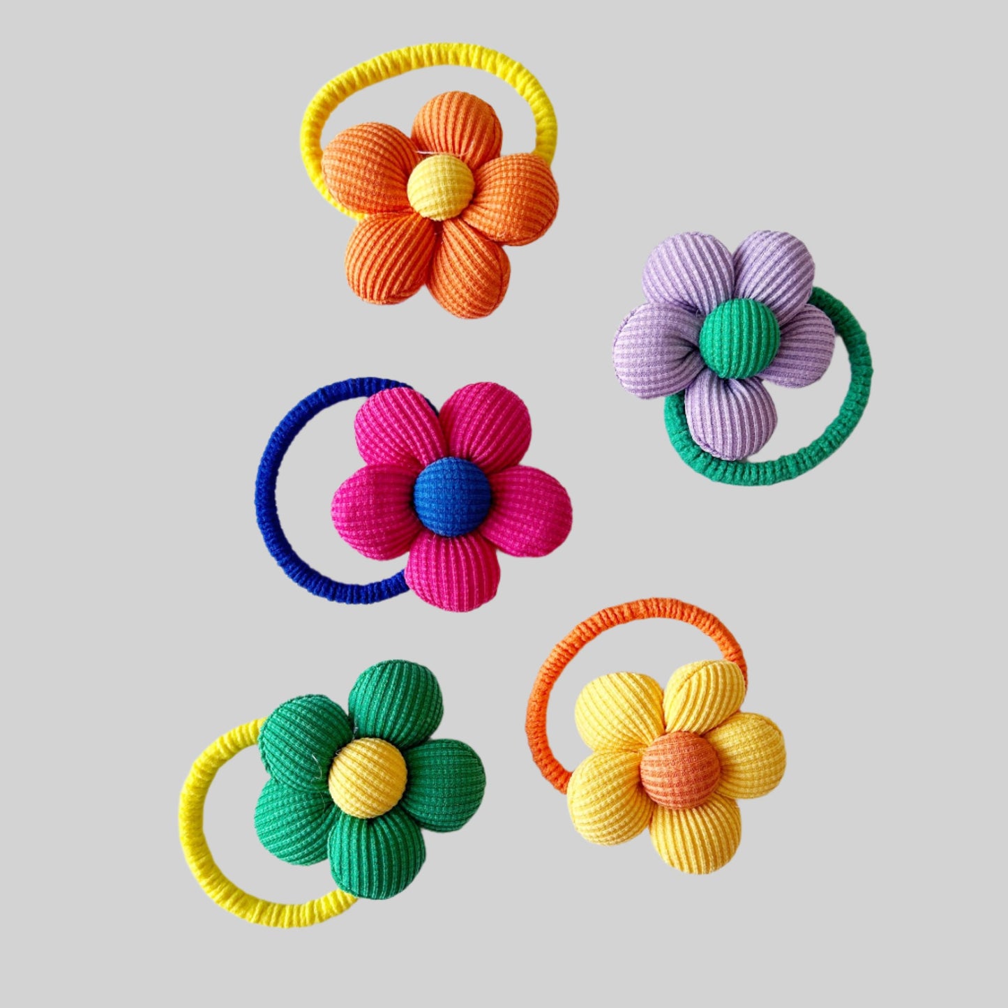 Flower Ponytail Holder