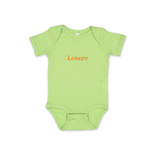 LEISURE Classic Logo Onesie - Lime