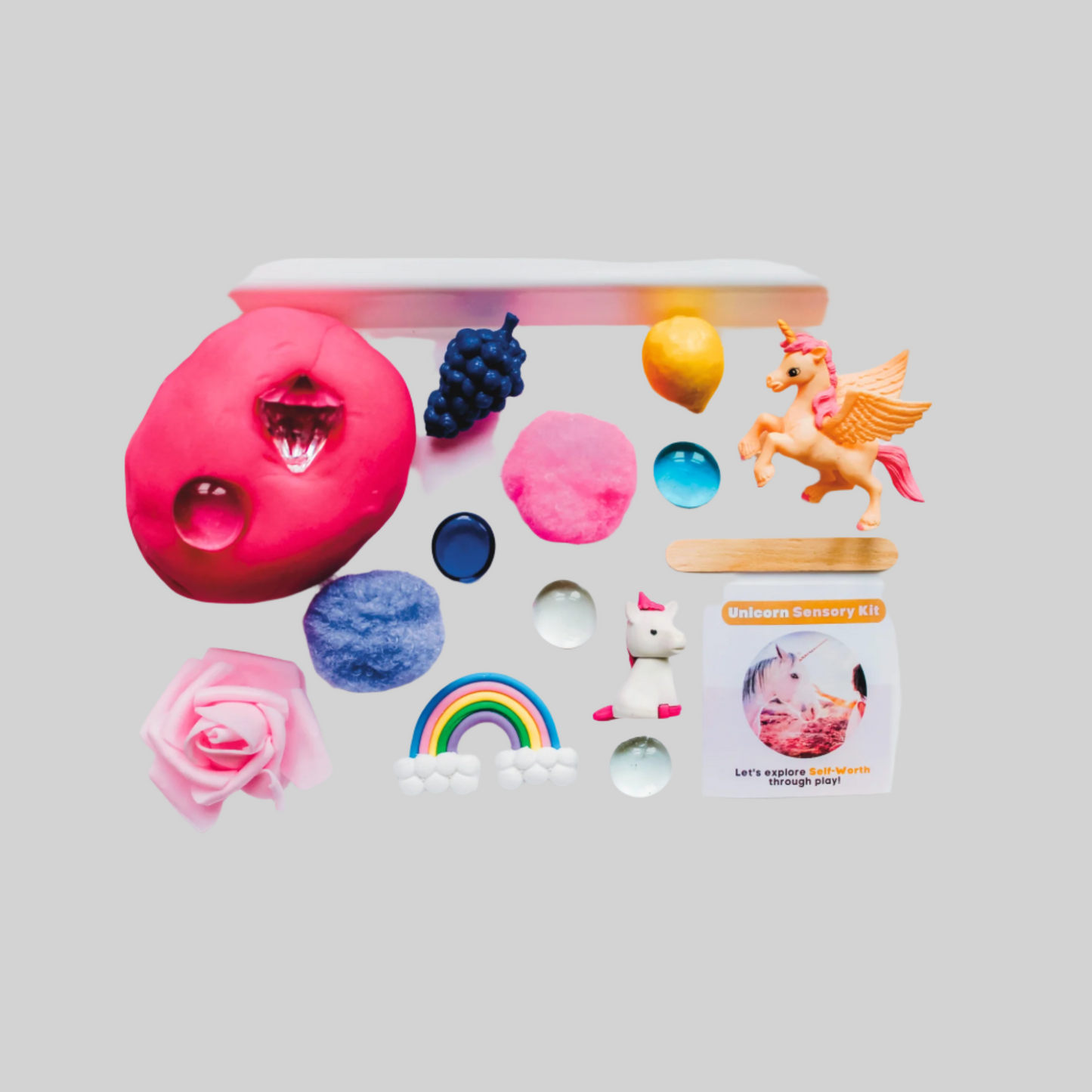 Children's Unicorns Sensory Play Dough Kit